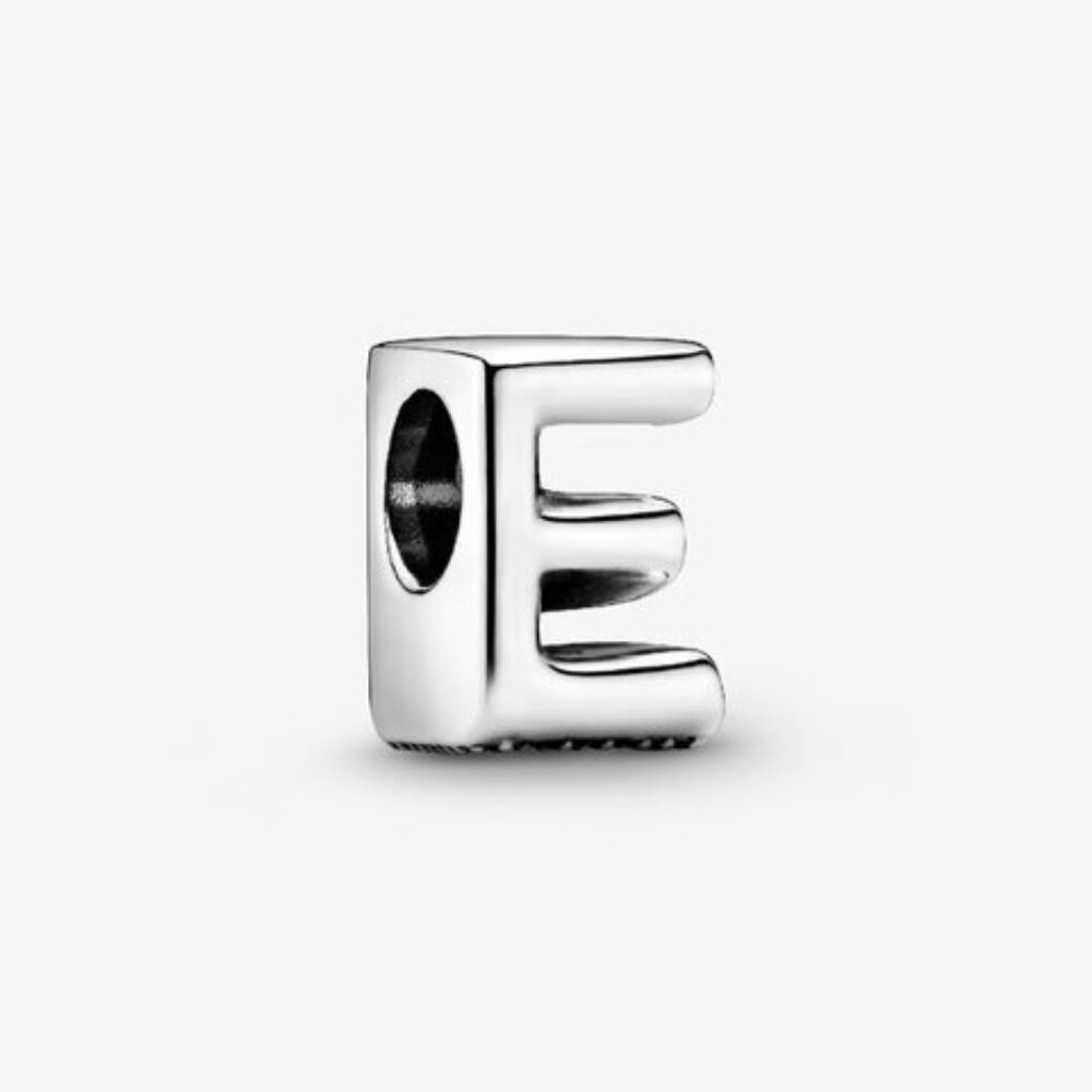 Pandora Letter E Alphabet Charm